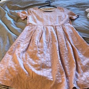 Blush dress worn once.